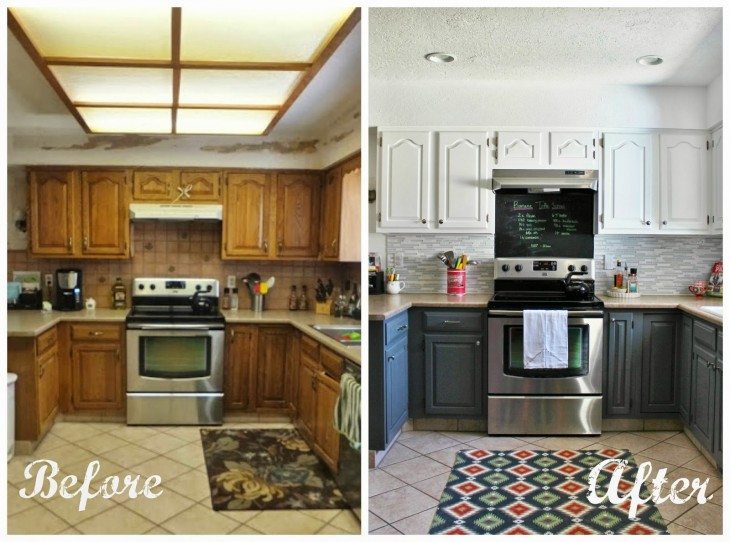Przed i po: spektakularne metamorfozy kuchni przed po kuchia 1