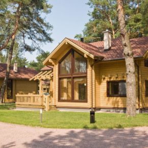 Domy z Finlandii w Polsce Domy z Finlandii Kontio UA Holiday RiverHouse1 EXT 0408