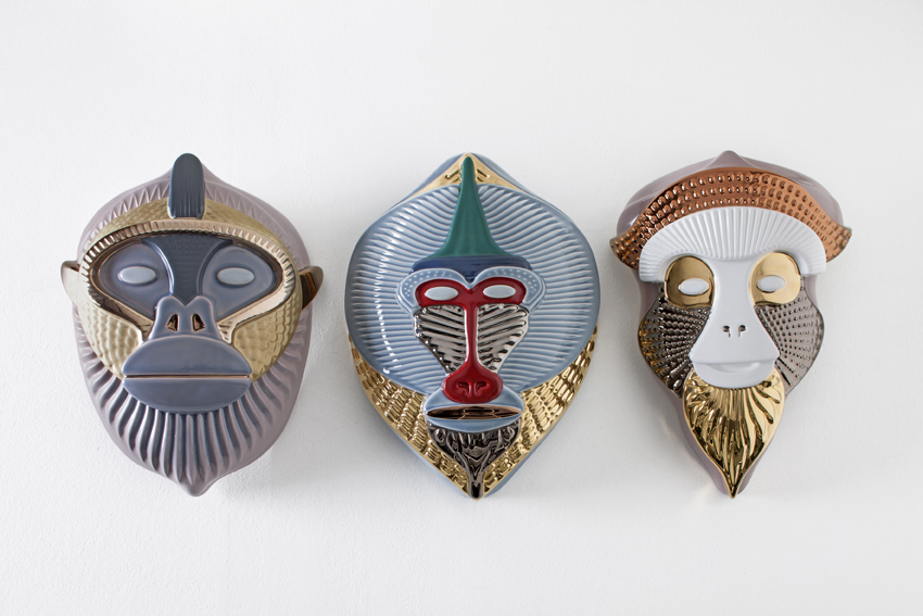 Dekoracyjna ceramika w kreatywnej odsłonie fot.Mood Design Primates Mask Salmistraro 00 1