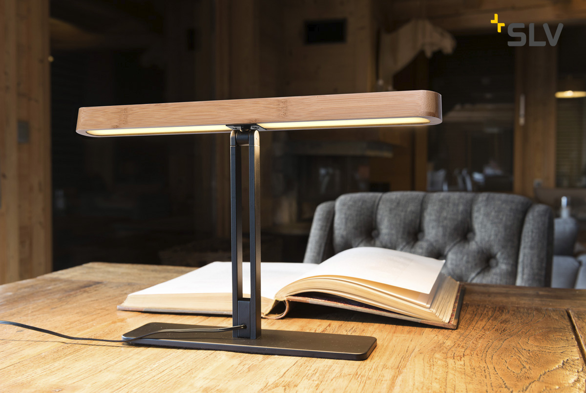 Lampa biurkowa: nowoczesna czy klasyczna? LED Vincelli SLV