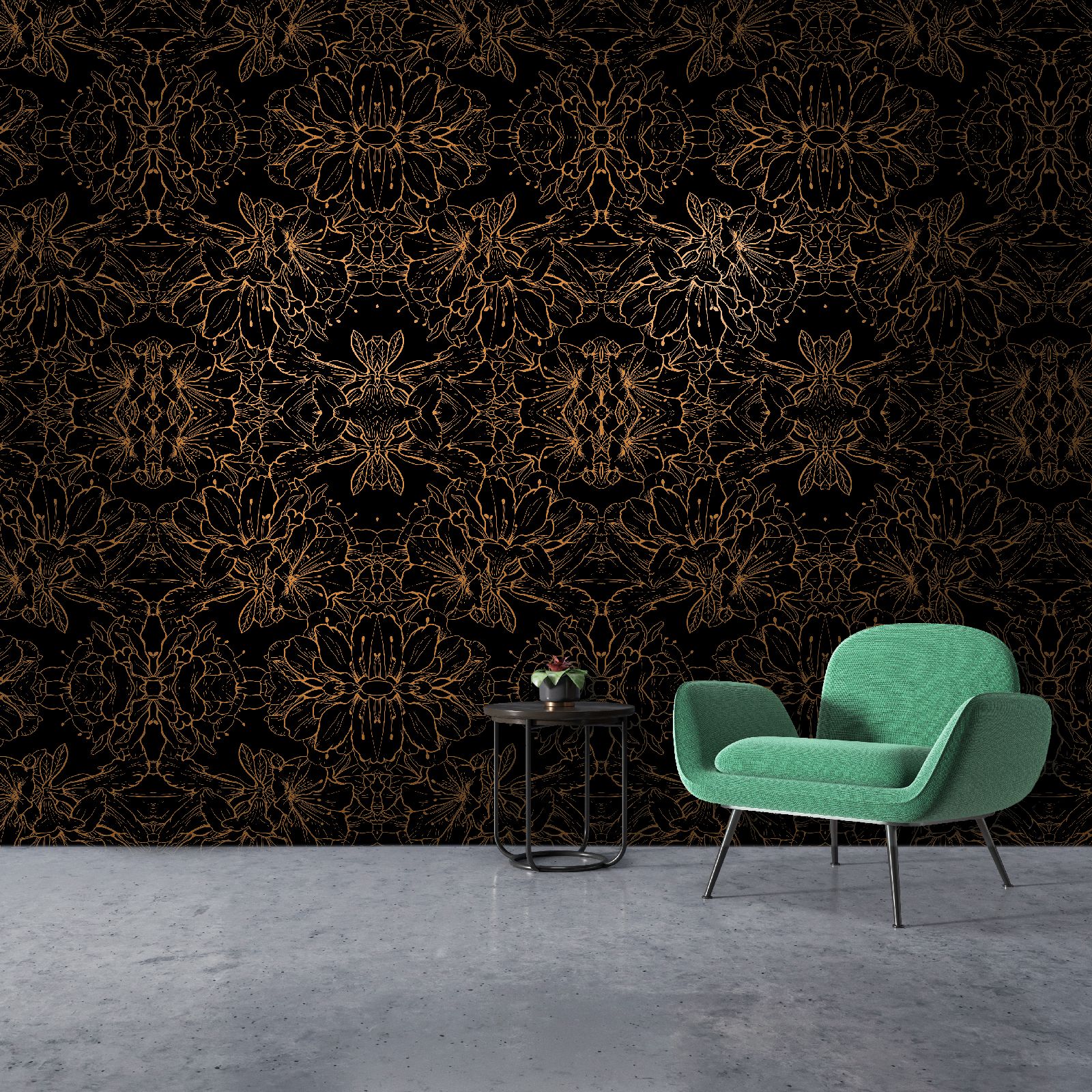 Tapety we wzory - Art Deco zrobi wrażenie Tapety we wzory Les Fleurs kolekcja Savoy Newmor